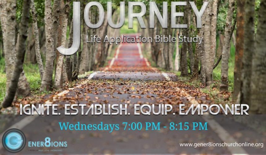 Journey Life Application Bible Study: God Is Starting Something Good In Me