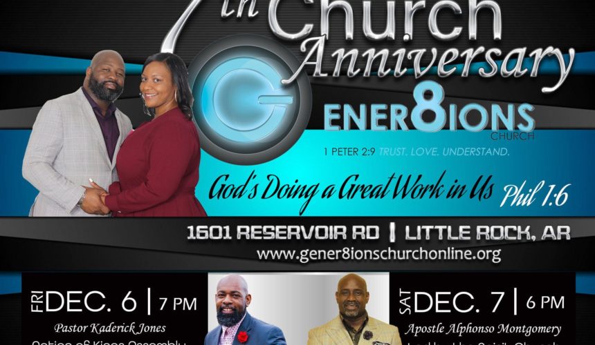 7th Year Anniversary: Pastor Kaderick Jones – You Won’t Destroy My Destiny